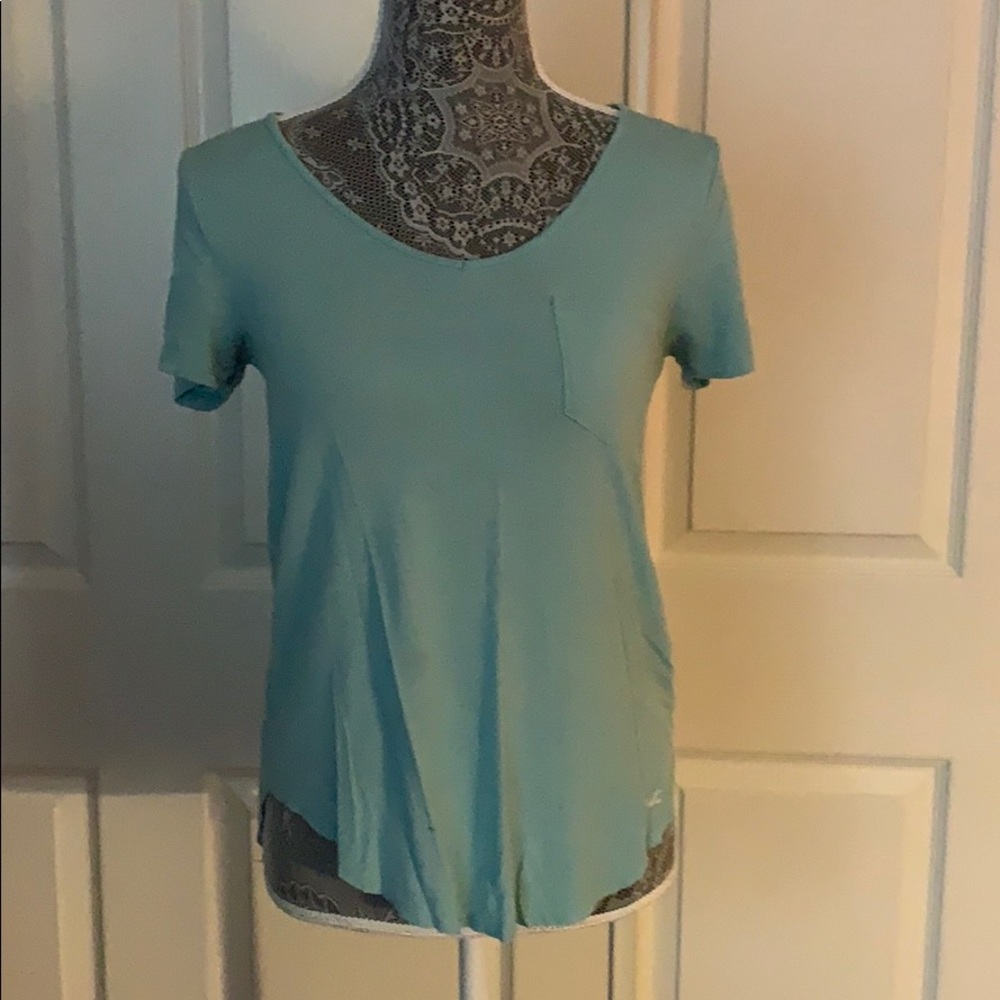 Blue pocket tee